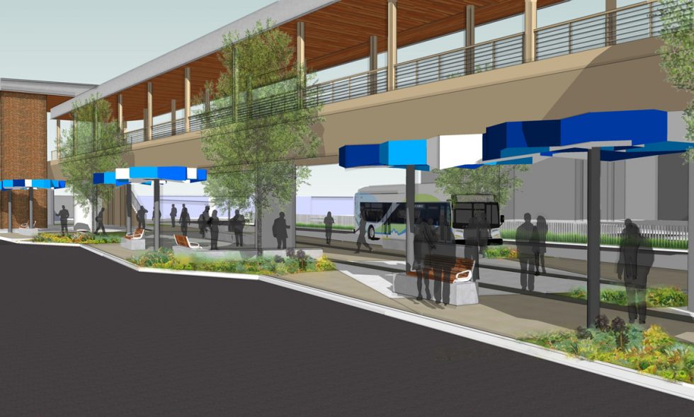 Groundbreaking for the Mt. San Antonio Transit Center and Pedestrian